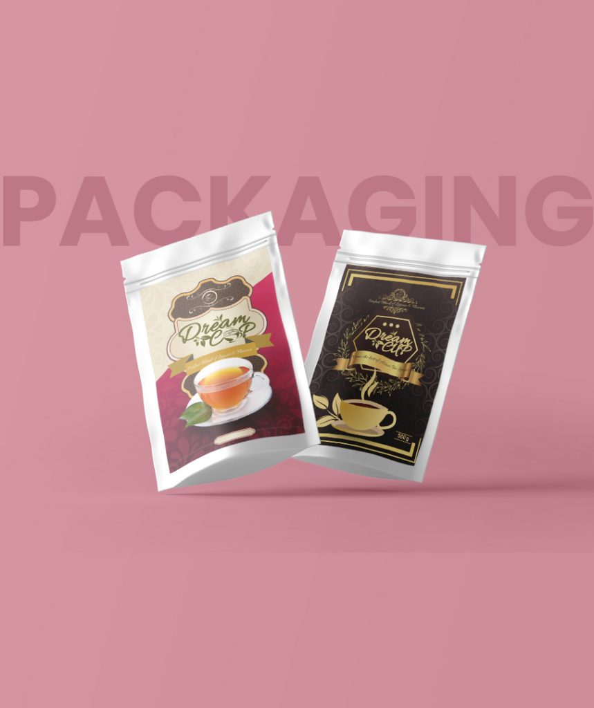 Portfolio Banner for Packaging Designs